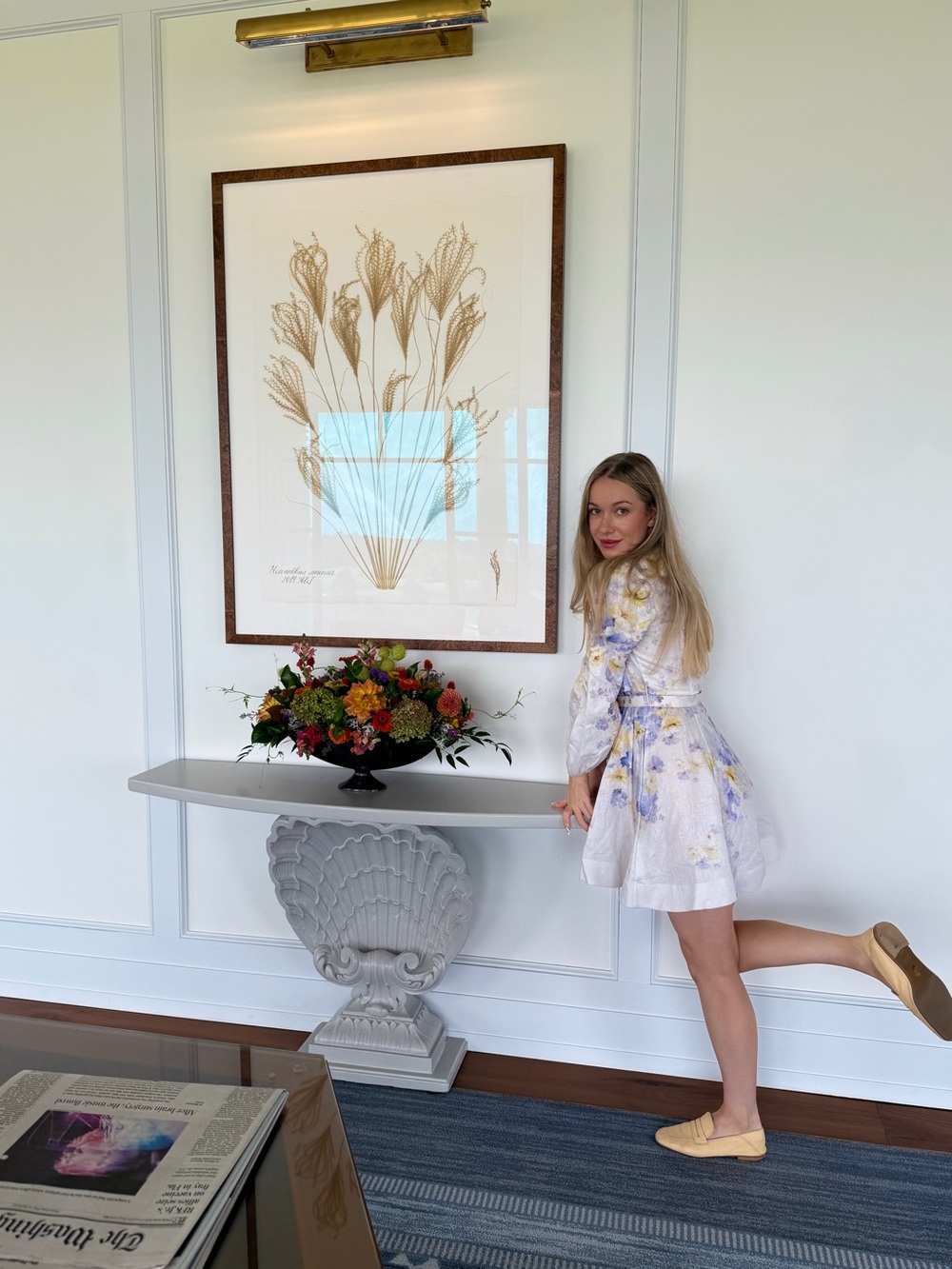 Zimmermann Lilac Floral Crush Mimi dress - Picture 7 of 7